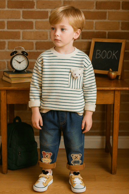 Ensemble deux piecés pantalon pulle